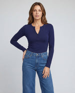 Basica Mujer Fresa - Azul Navy