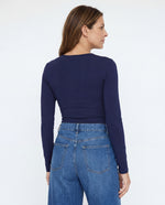 Basica Mujer Fresa - Azul Navy