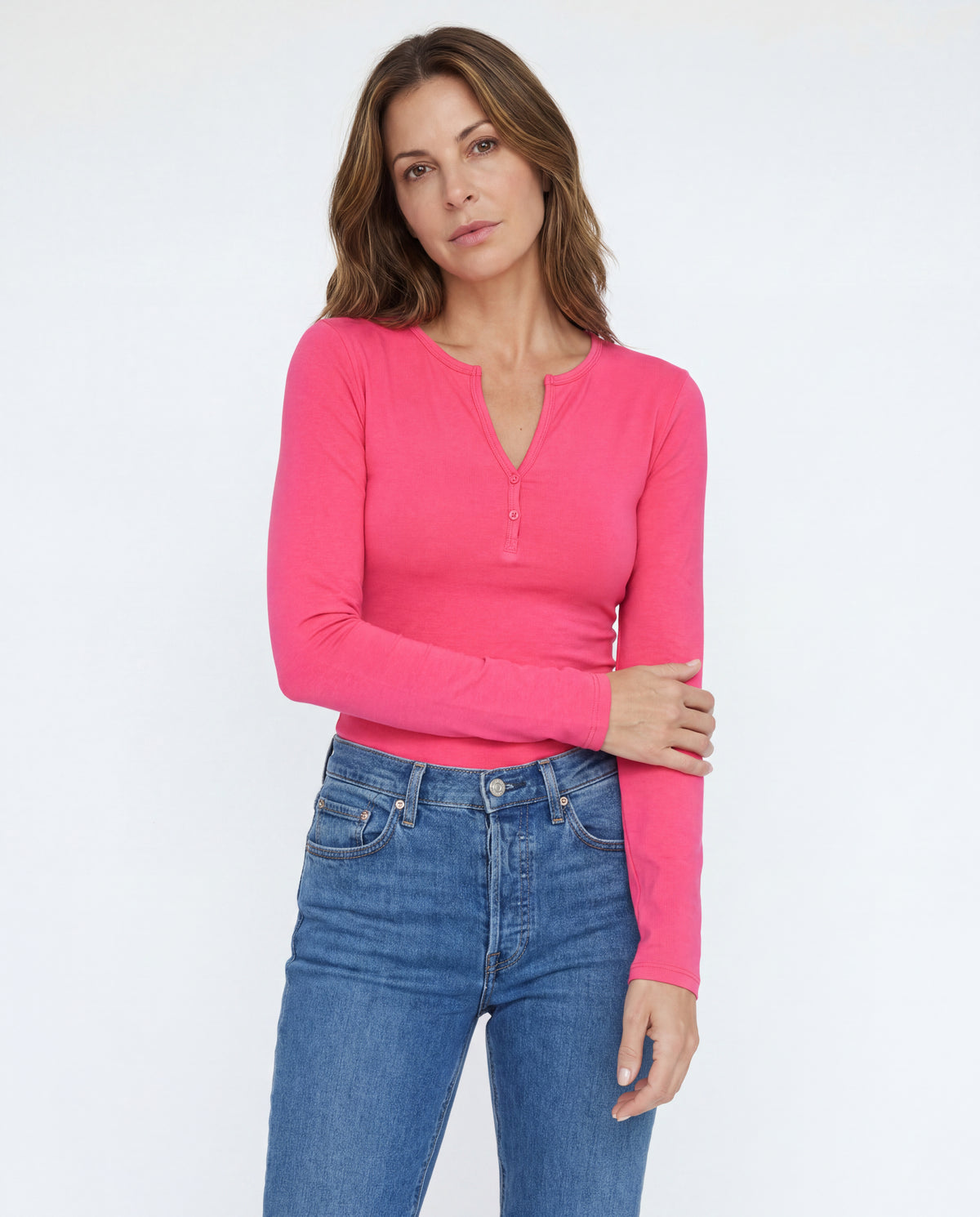Basica Mujer Fresa - Coral