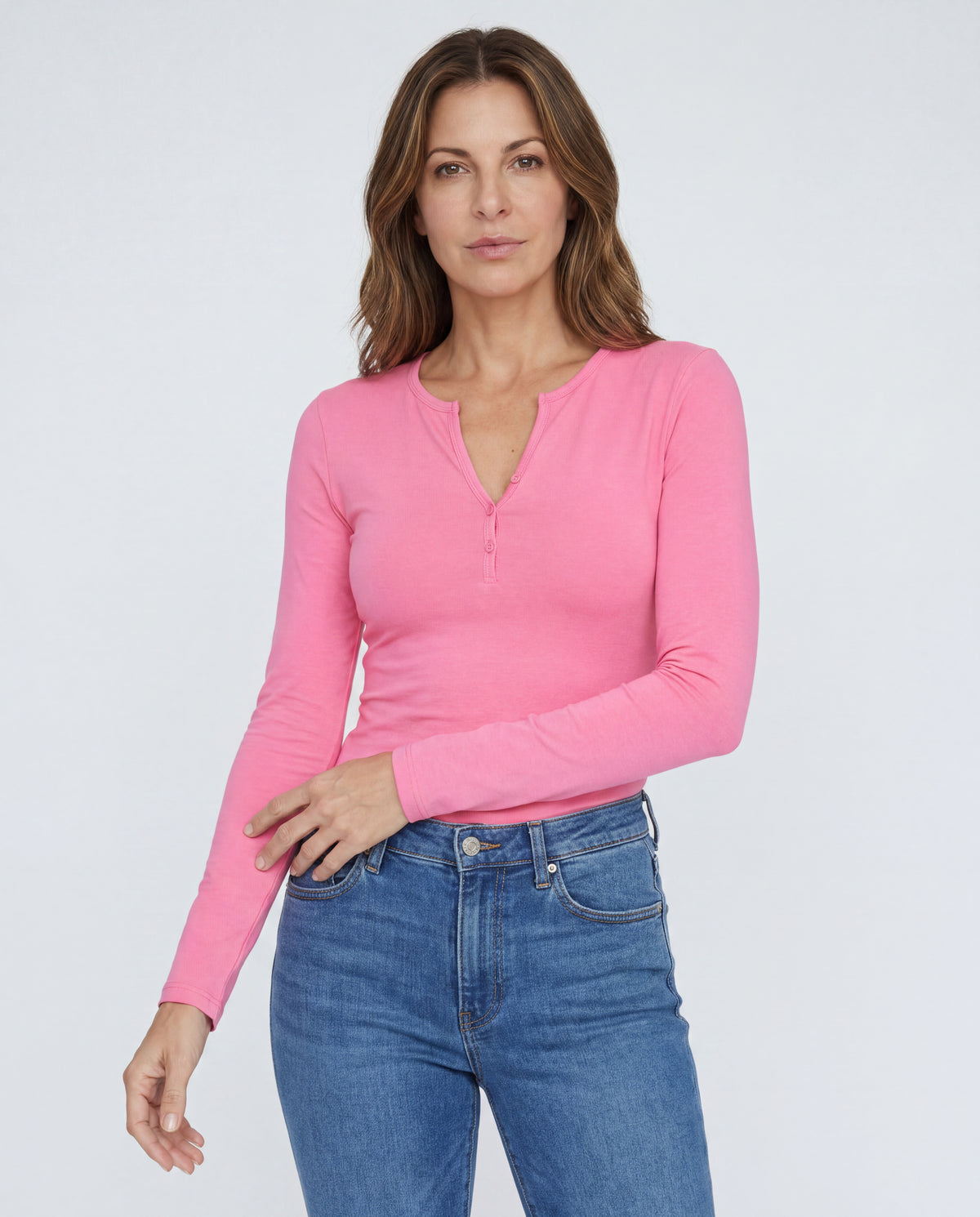 Basica Mujer Fresa - Palo De Rosa