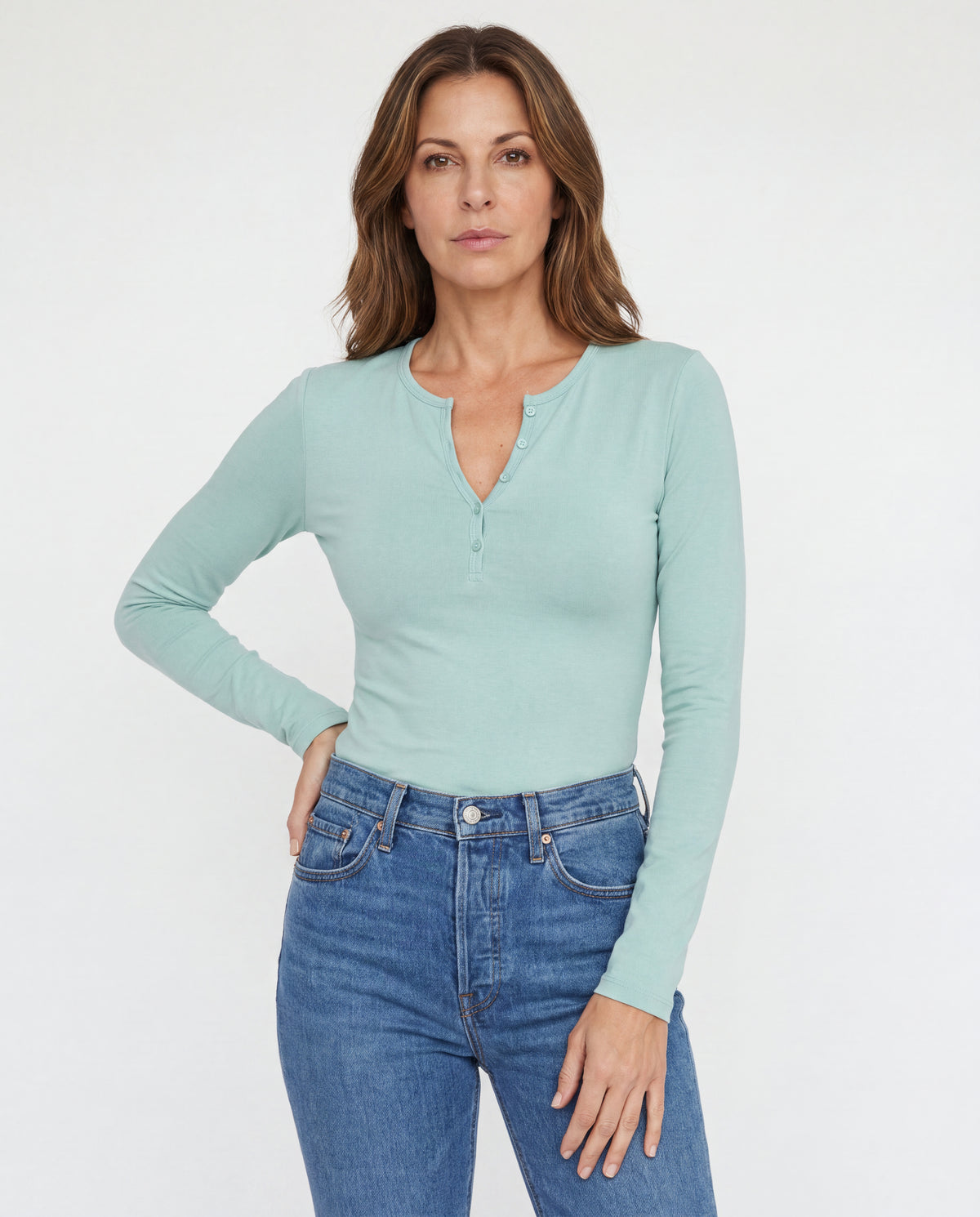 Basica Mujer Fresa - Oliva