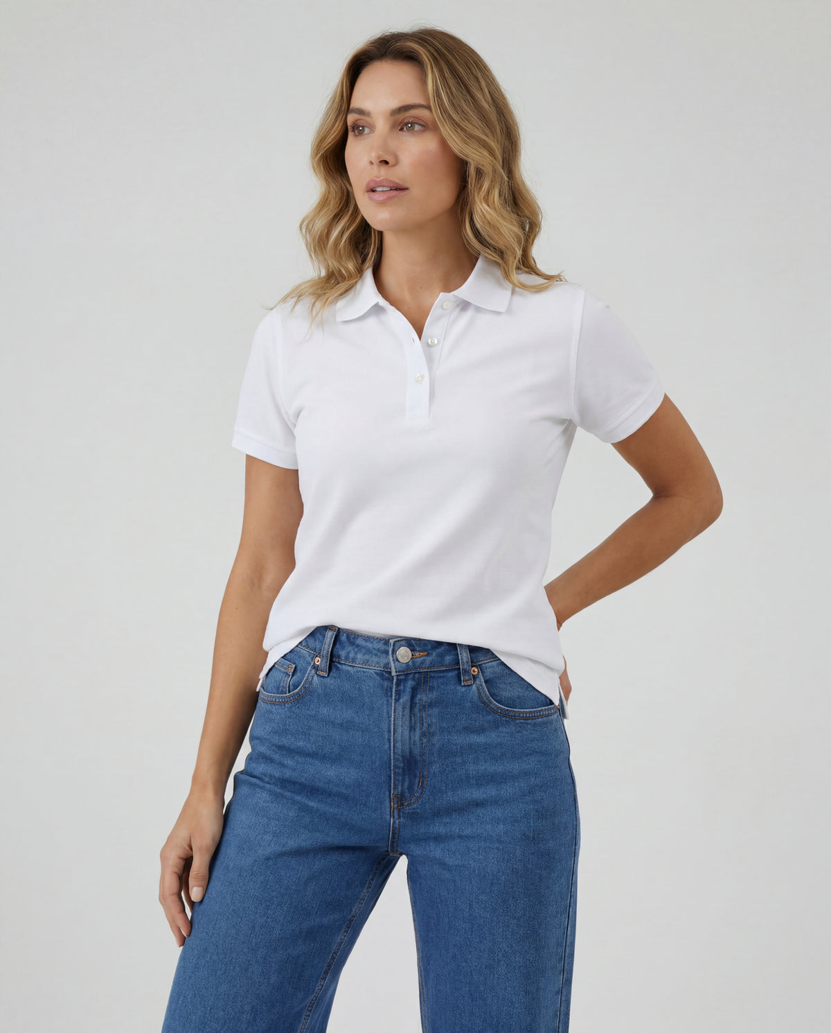 Polo Mujer - Blanca