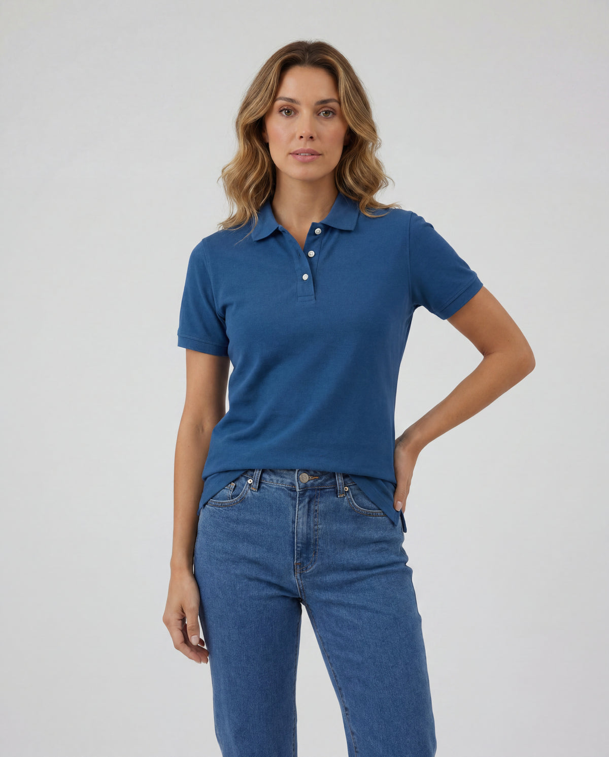Polo Mujer - Azul Marino