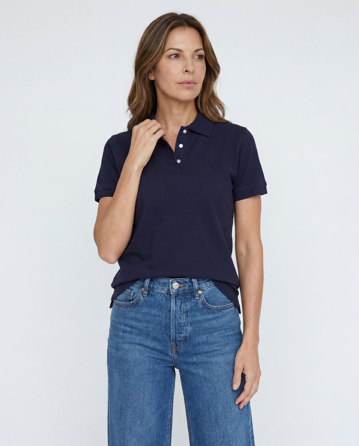 Polo Mujer - Azul Navy