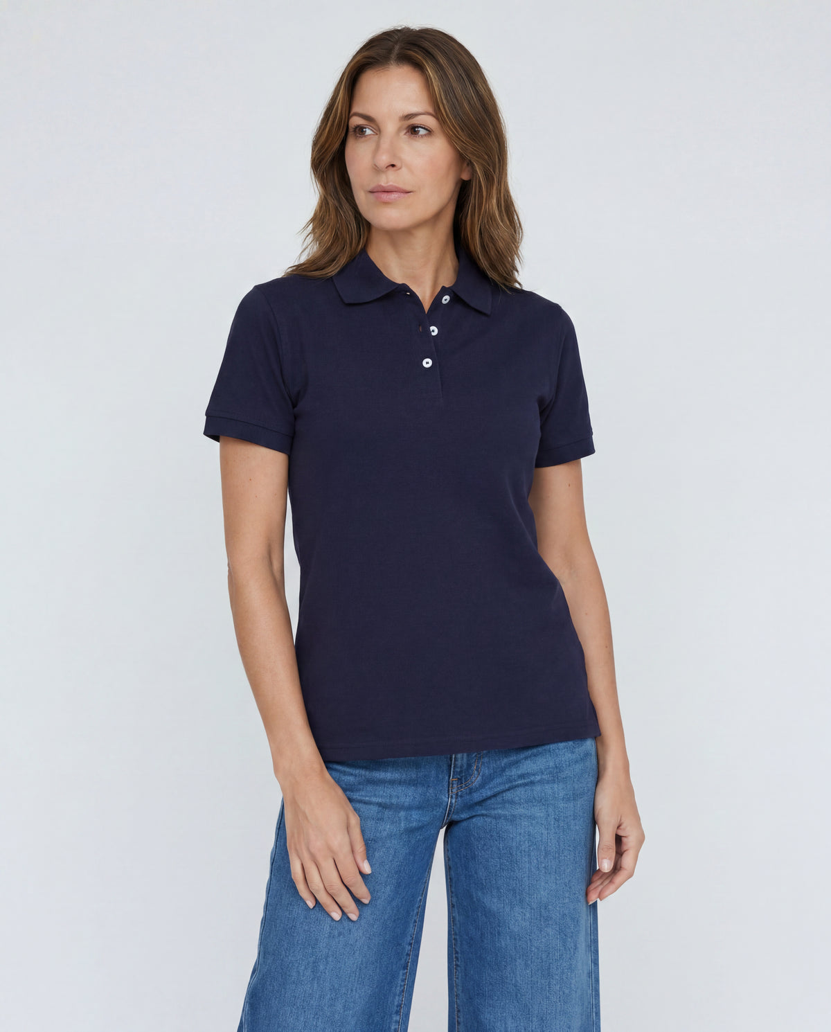 Polo Mujer - Azul Navy