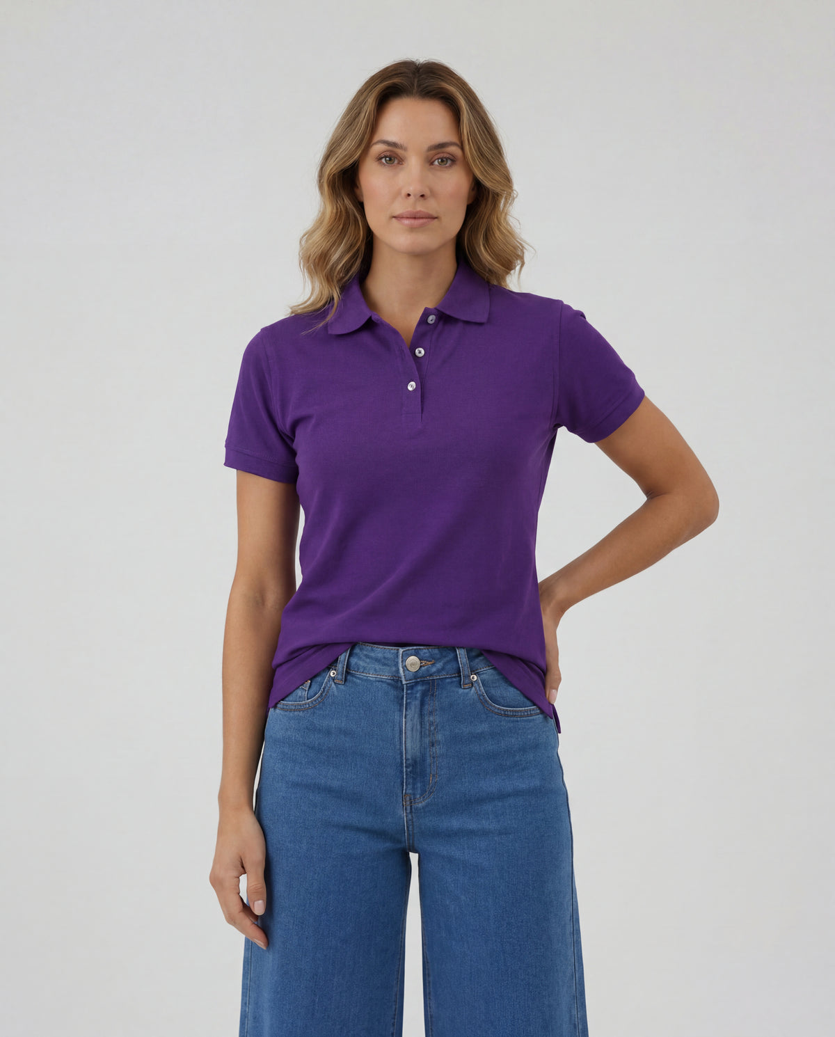 Polo Mujer - Morada