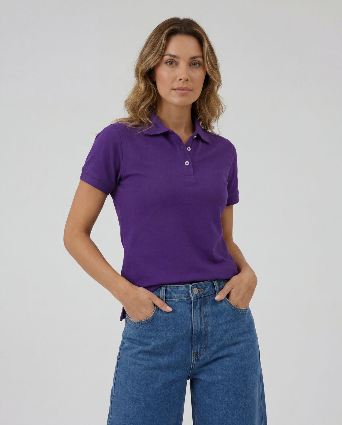 Polo Mujer - Morada