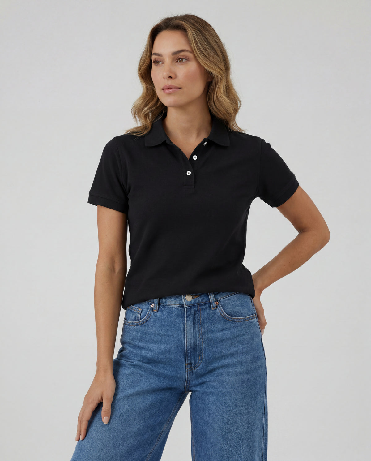 Polo Mujer - Negra