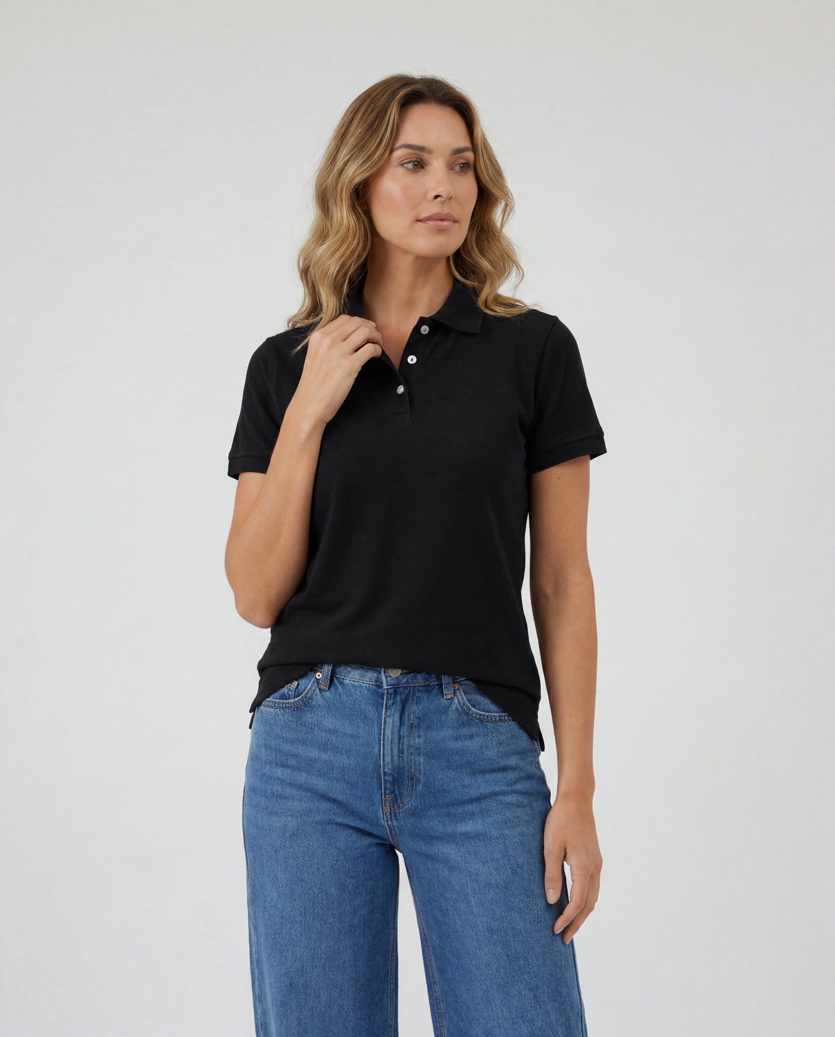 Polo Mujer - Negra