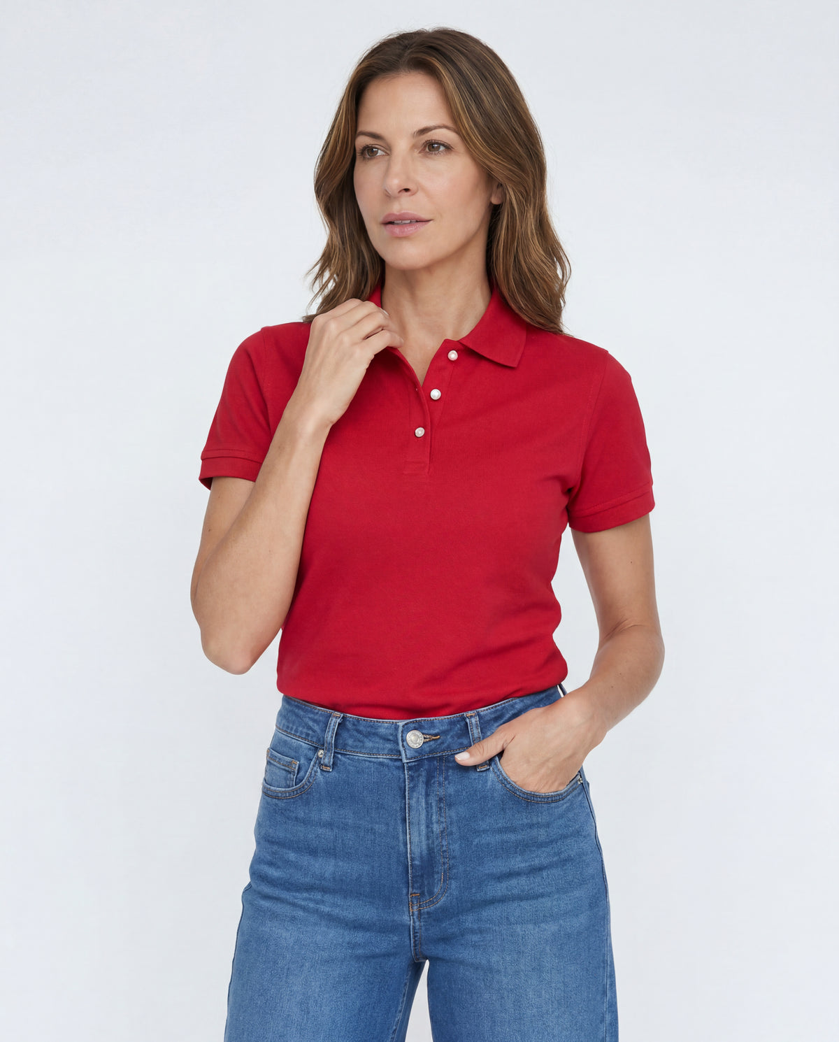 Polo Mujer - Roja