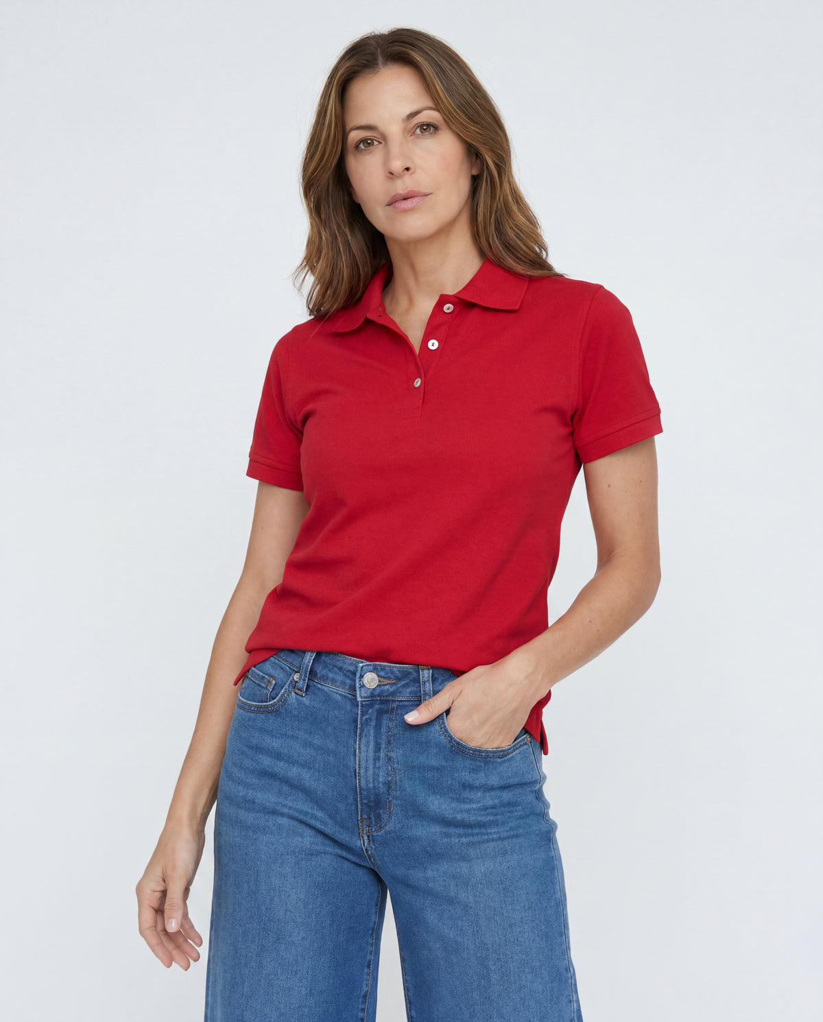 Polo Mujer - Roja