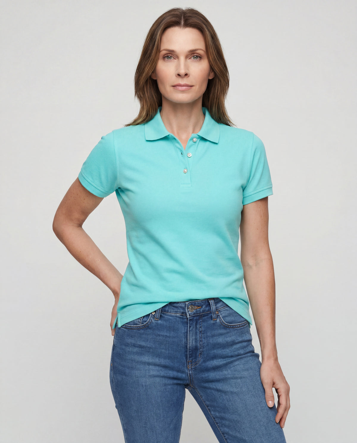 Polo Mujer - Verde Manzana
