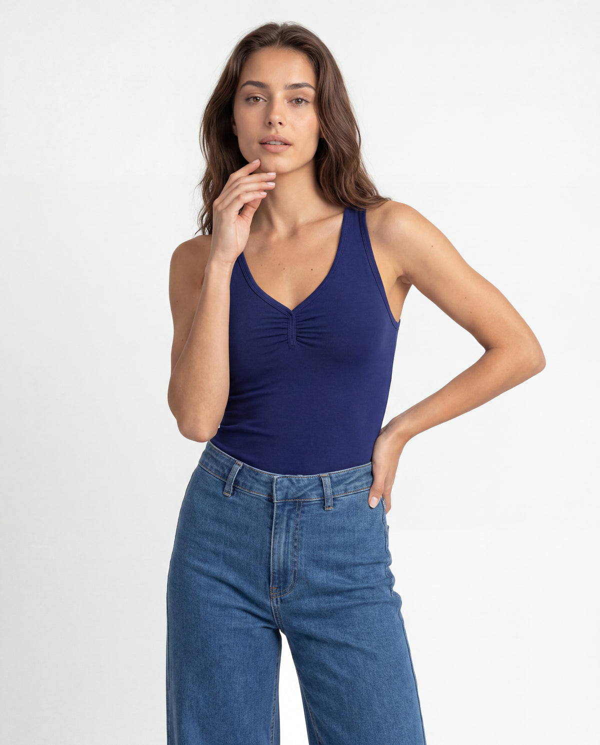 Basica Mujer Maracuya - Azul Navy