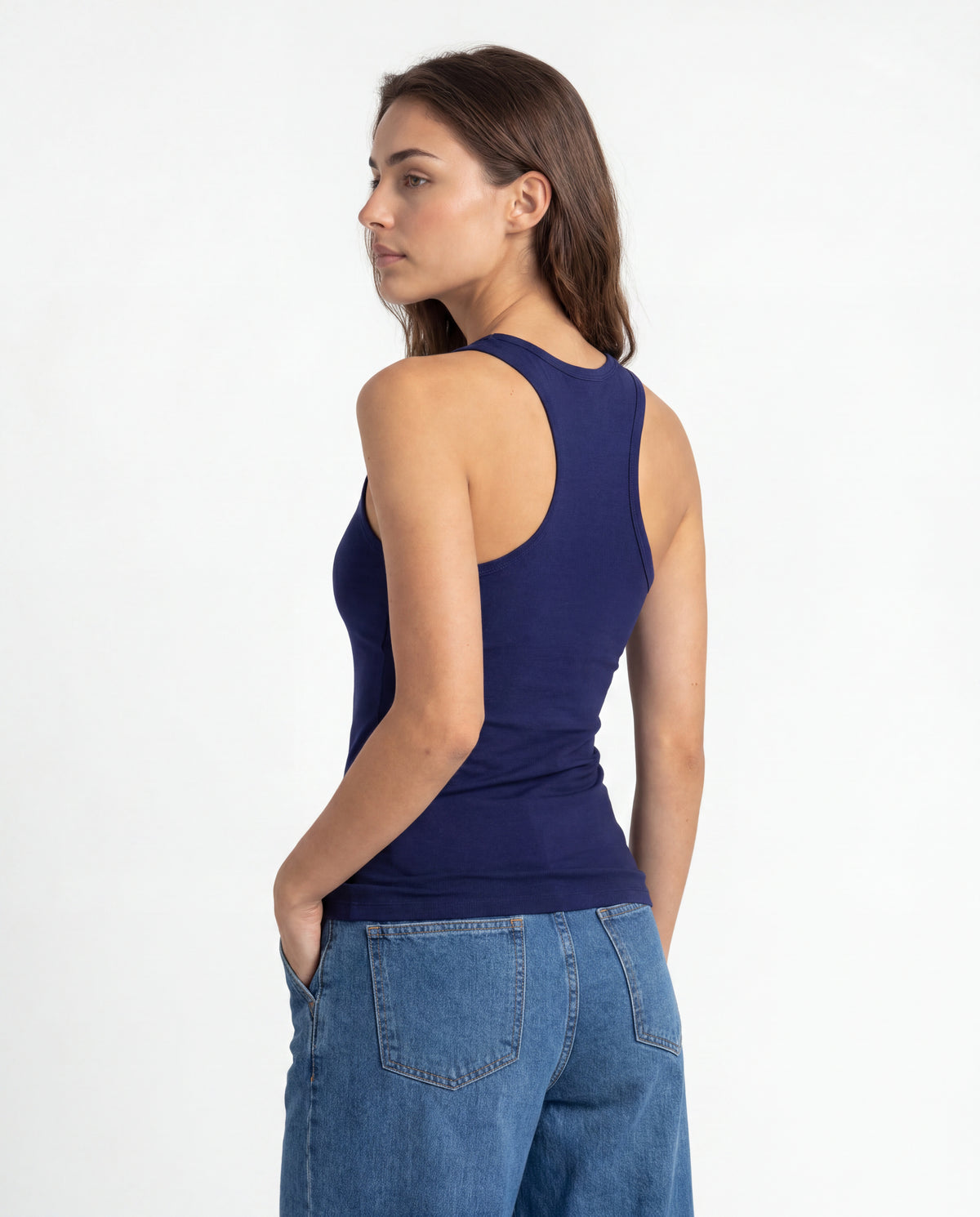 Basica Mujer Maracuya - Azul Navy