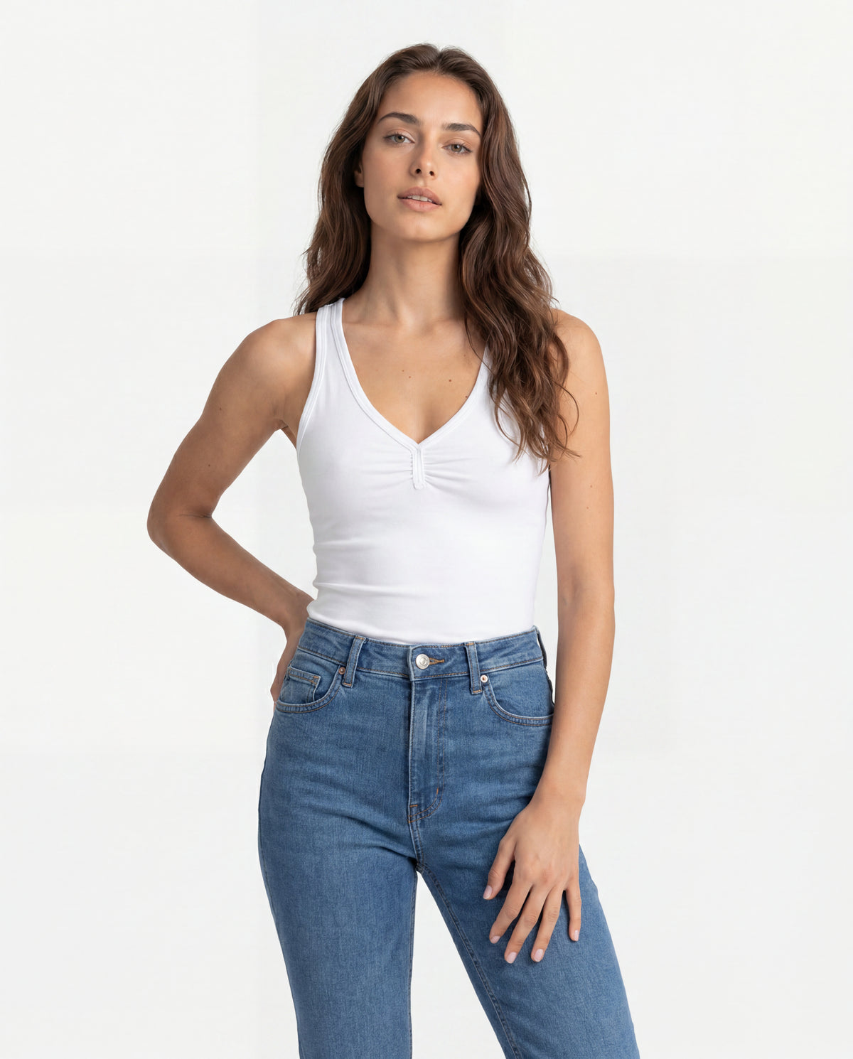 Basica Mujer Maracuya - Blanca