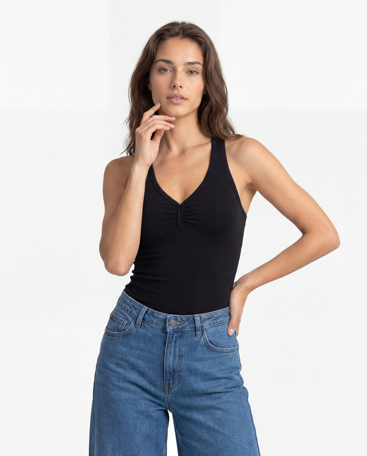 Basica Mujer Maracuya - Negra