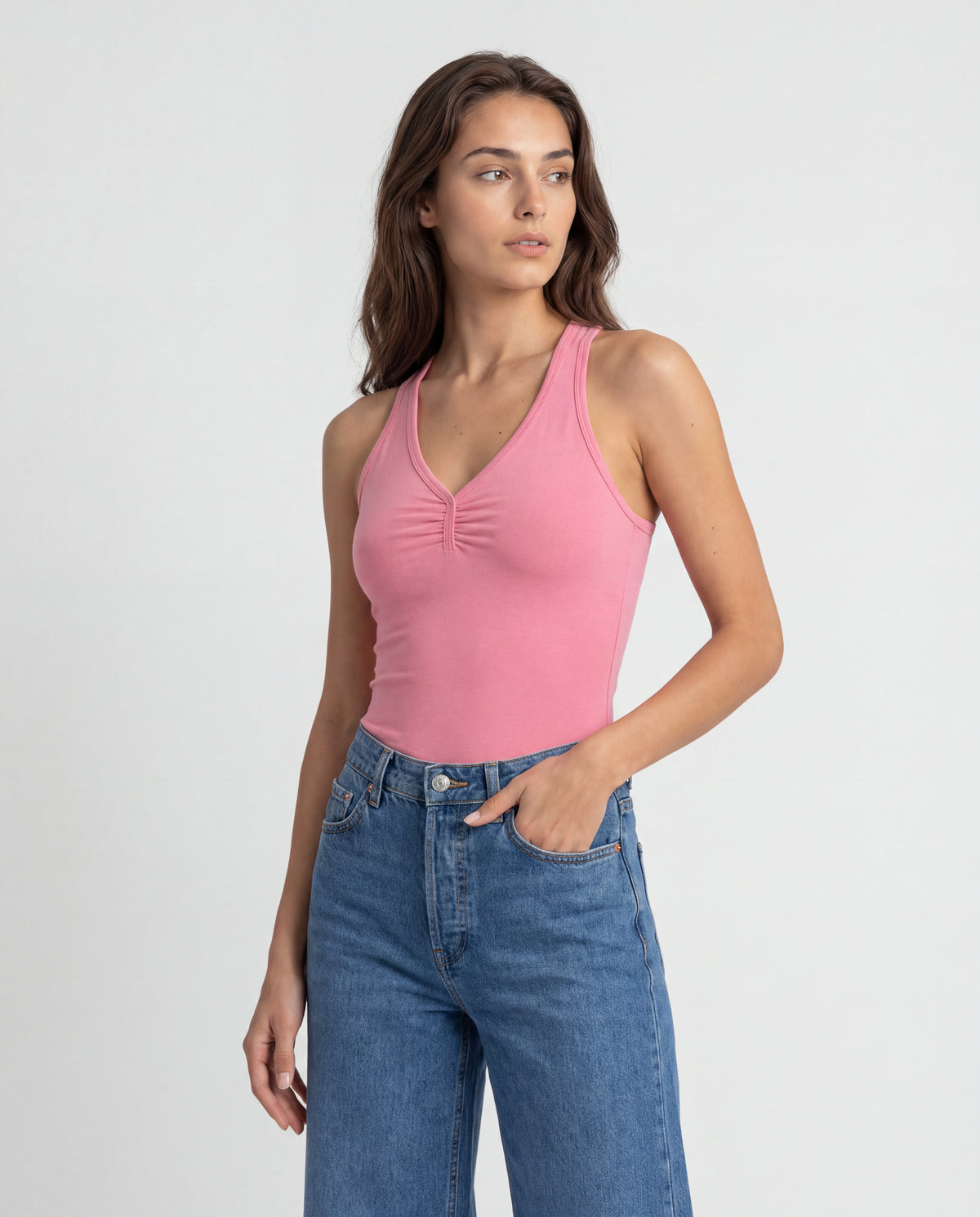 Basica Mujer Maracuya - Palo De Rosa