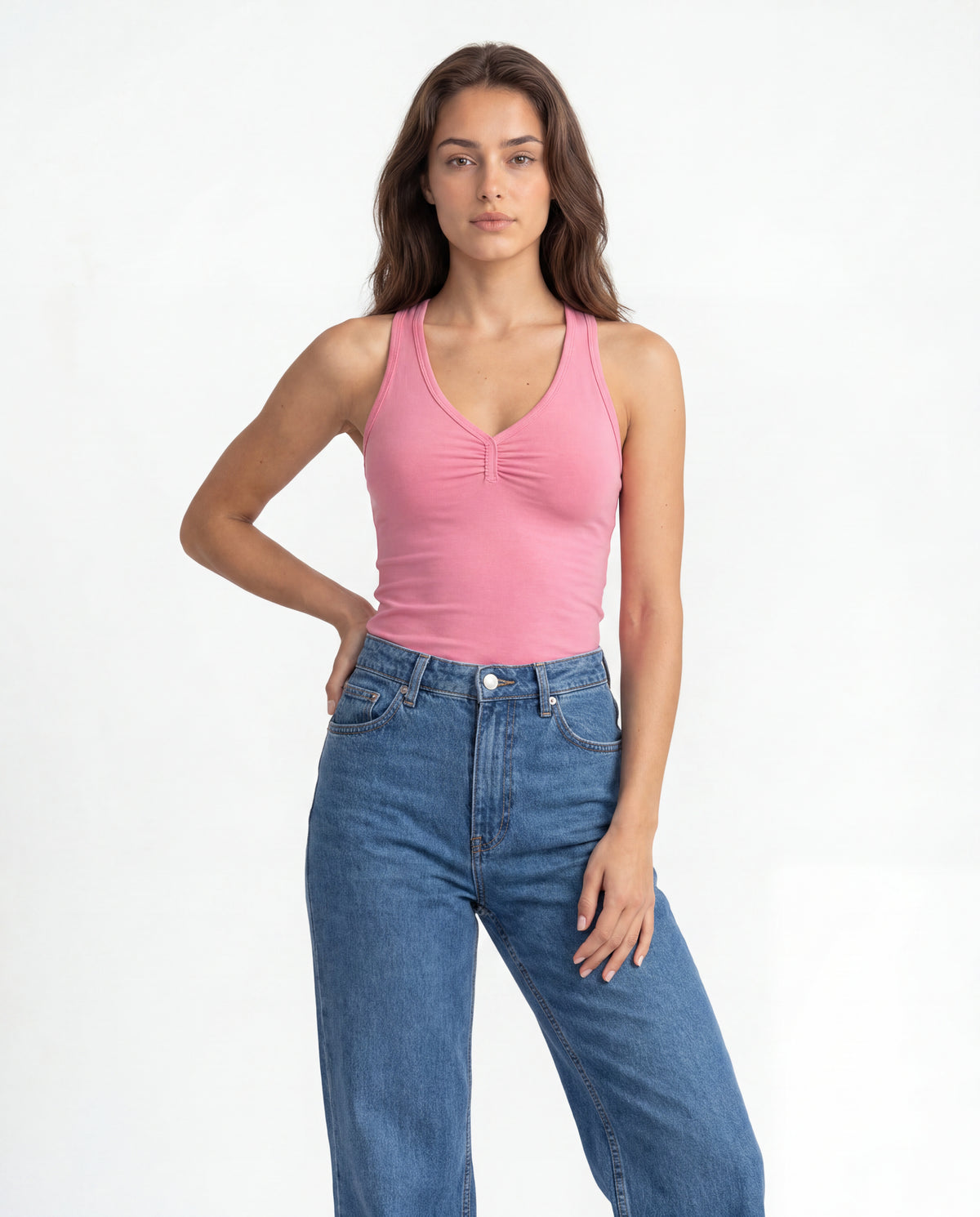 Basica Mujer Maracuya - Palo De Rosa
