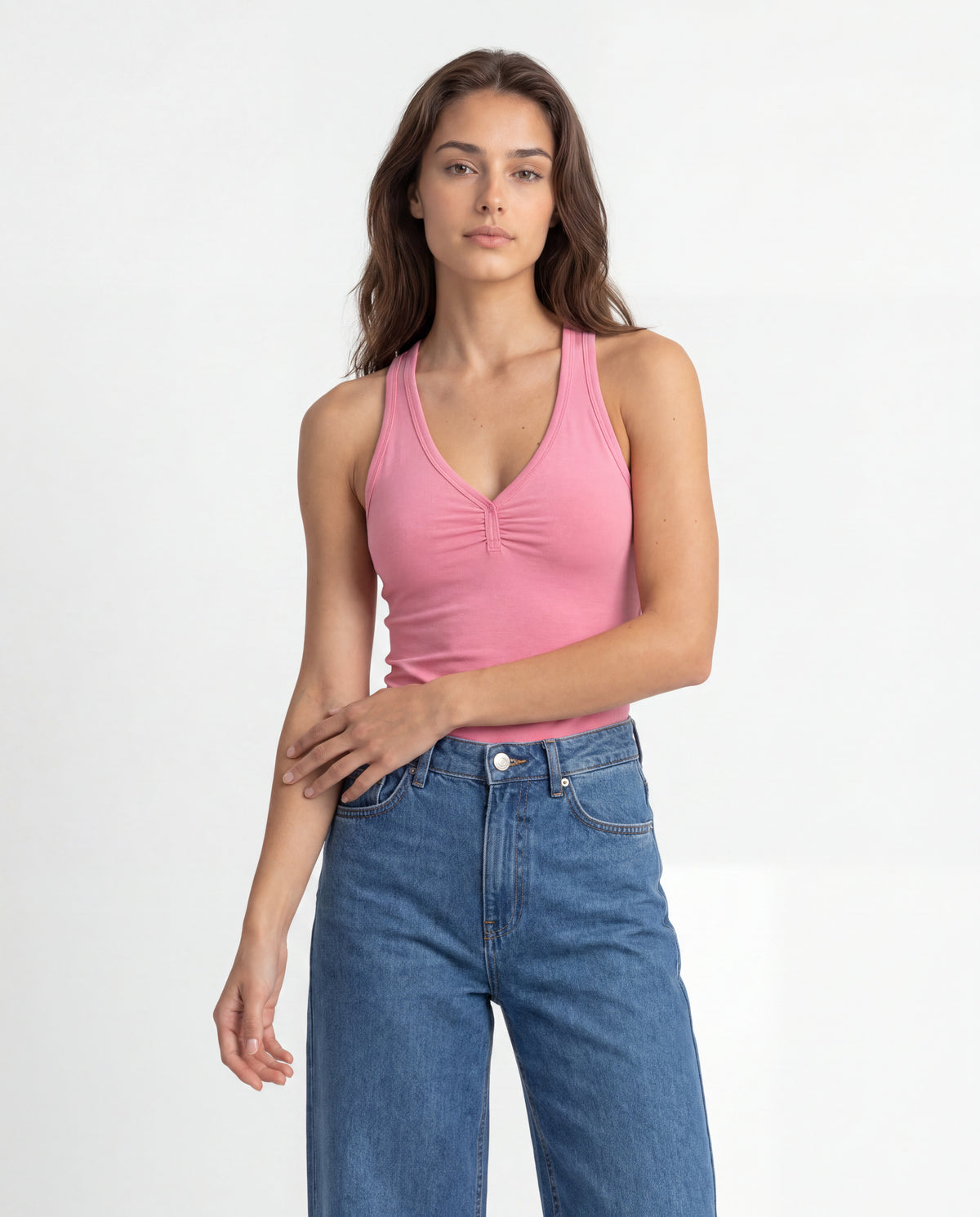 Basica Mujer Maracuya - Palo De Rosa