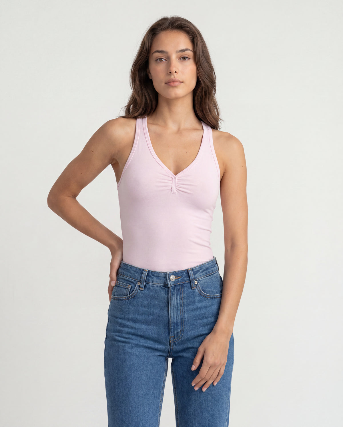 Basica Mujer Maracuya - Rosado Claro