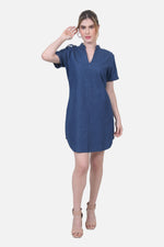 Vestido Jiron - Azul Medio