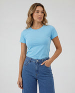 Camiseta Mujer Cuello Redondo - Agua