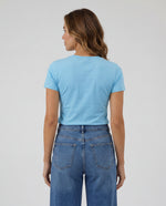 Camiseta Mujer Cuello Redondo - Agua