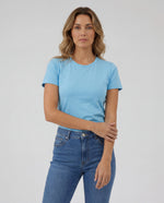 Camiseta Mujer Cuello Redondo - Agua