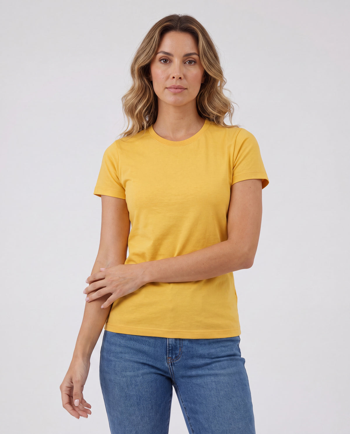 Camiseta Mujer Cuello Redondo - Maiz