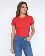 Camiseta Mujer Cuello Redondo - Roja
