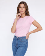 Camiseta Mujer Cuello Redondo - Rosada