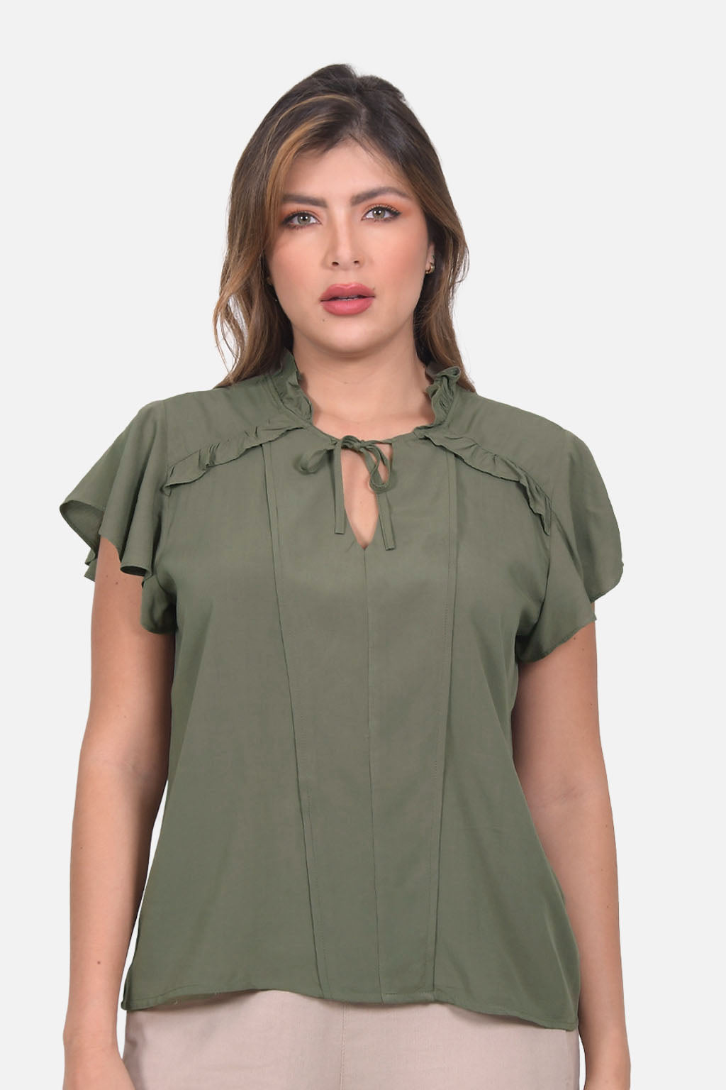 Blusa Luisa - Oliva