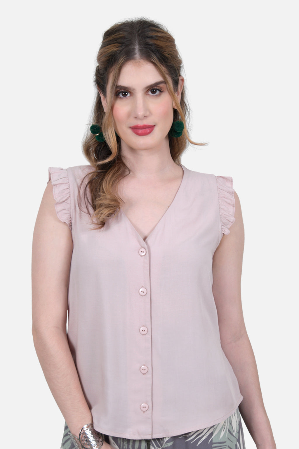 Blusa Angelina - Nude