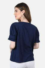 Blusa Alessandra - Azul Navy