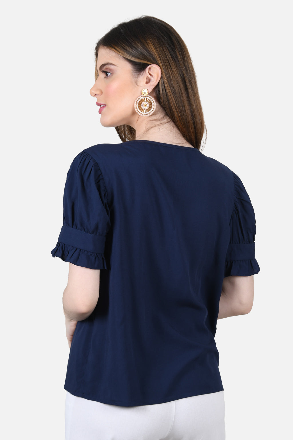 Blusa Alessandra - Azul Navy
