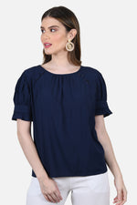 Blusa Alessandra - Azul Navy