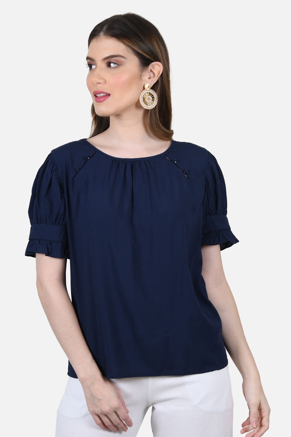 Blusa Alessandra - Azul Navy