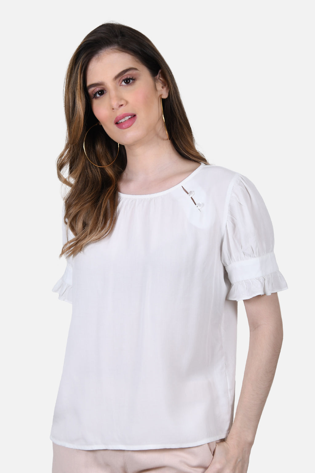 Blusa Alessandra - Crudo