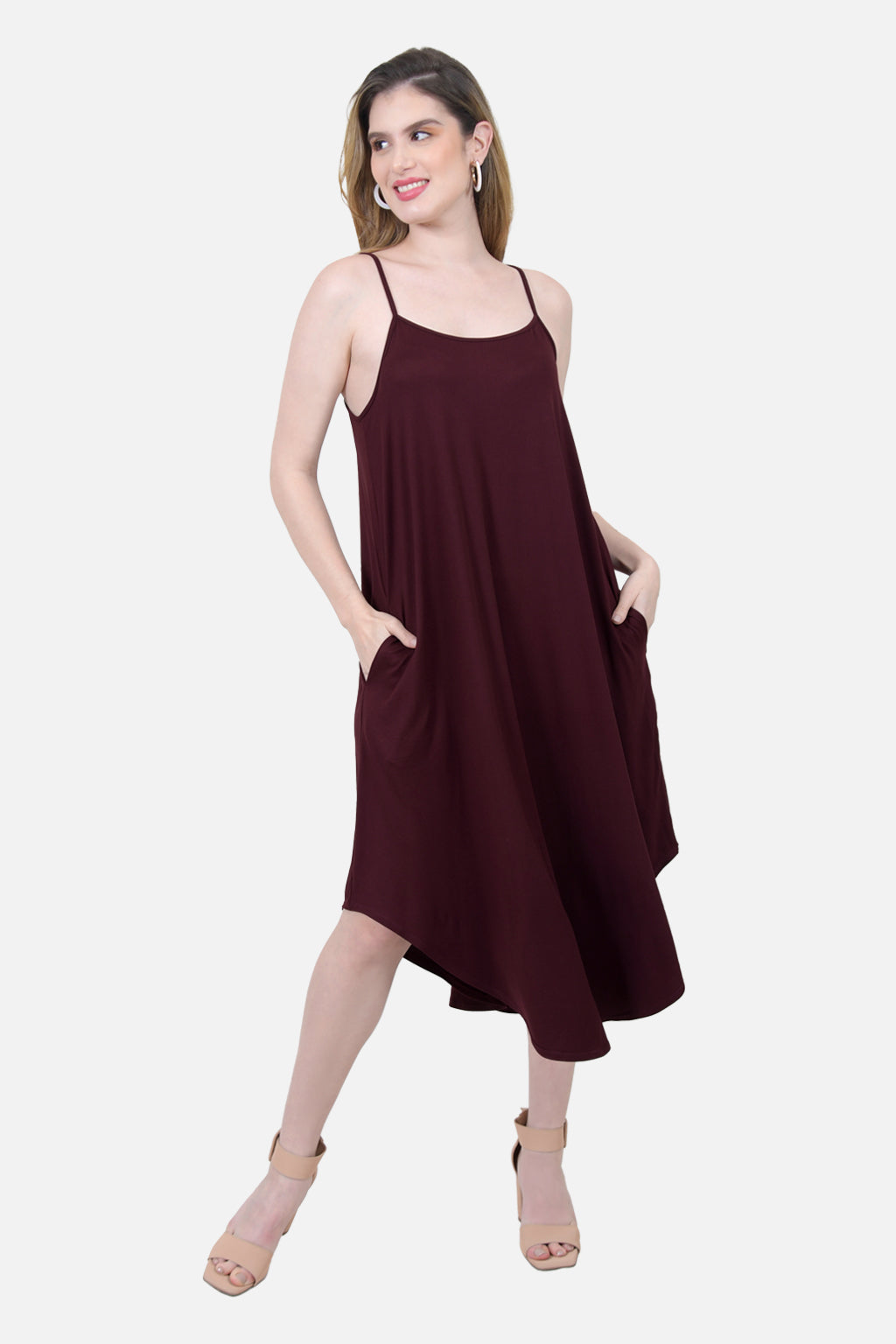 Vestido Hillary - Vinotinto