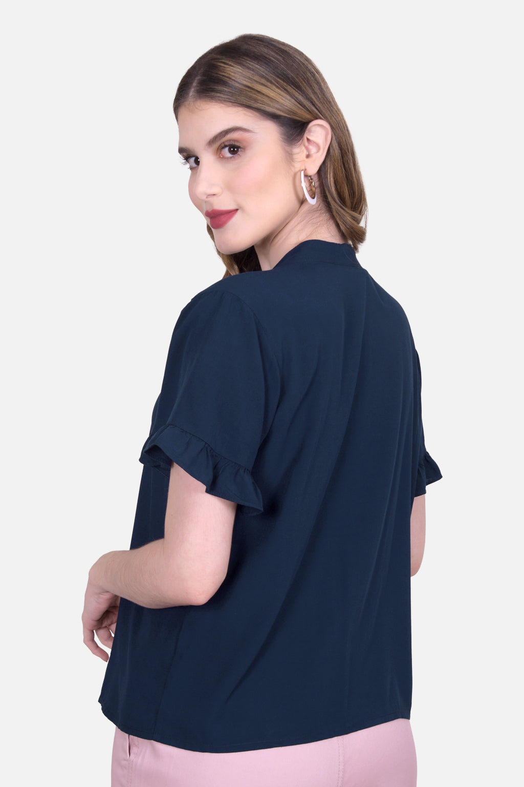 Blusa Ana - Azul Navy
