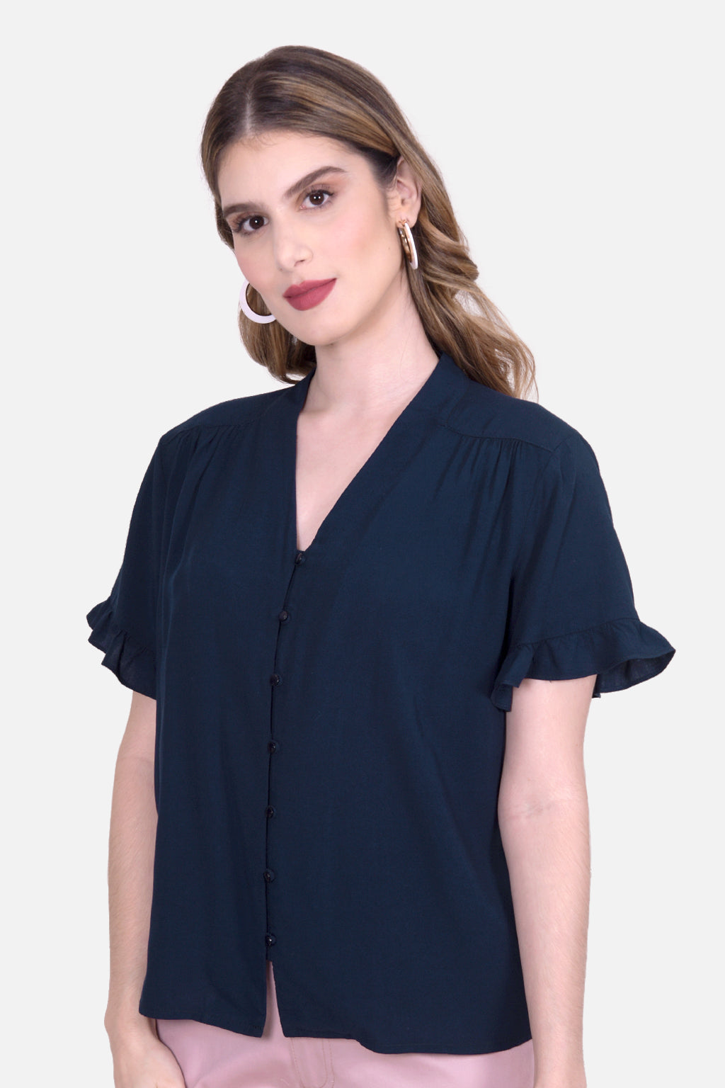 Blusa Ana - Azul Navy