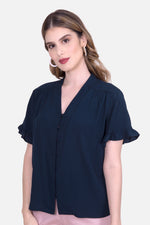 Blusa Ana - Azul Navy