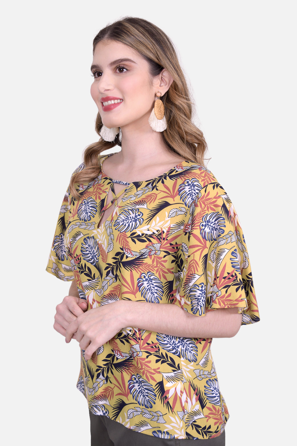 Blusa Cleotilde - Mostaza