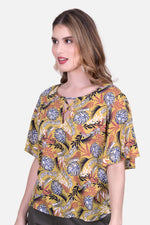 Blusa Cleotilde - Mostaza