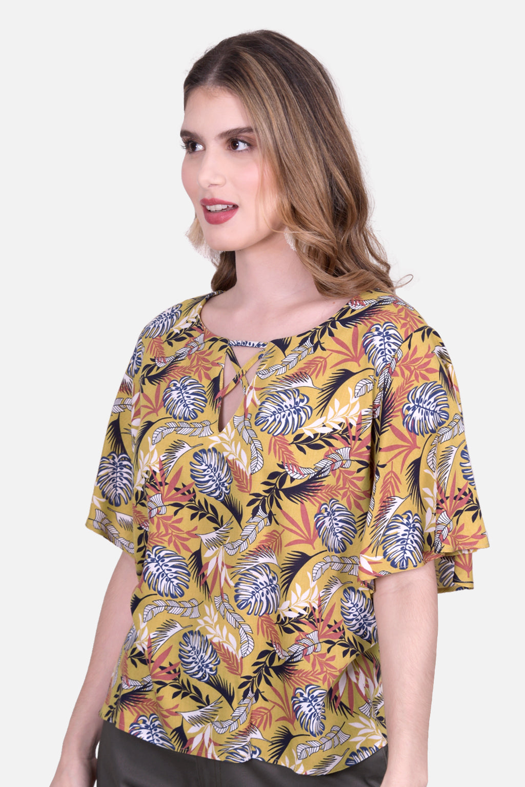 Blusa Cleotilde - Mostaza