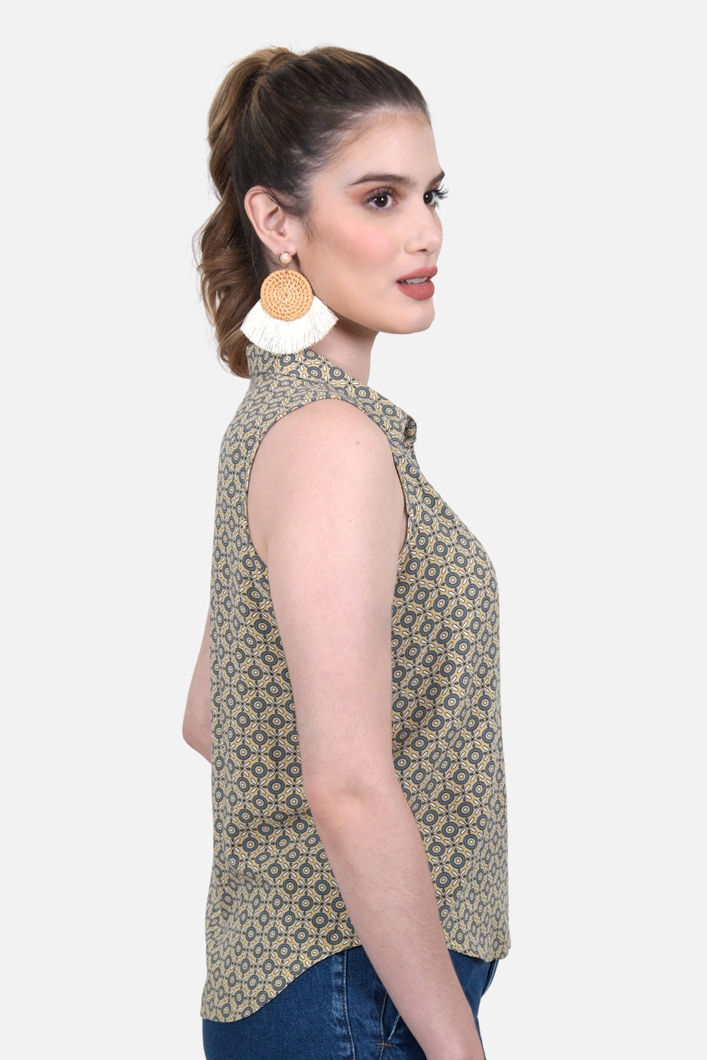 Blusa Erika - Kaki