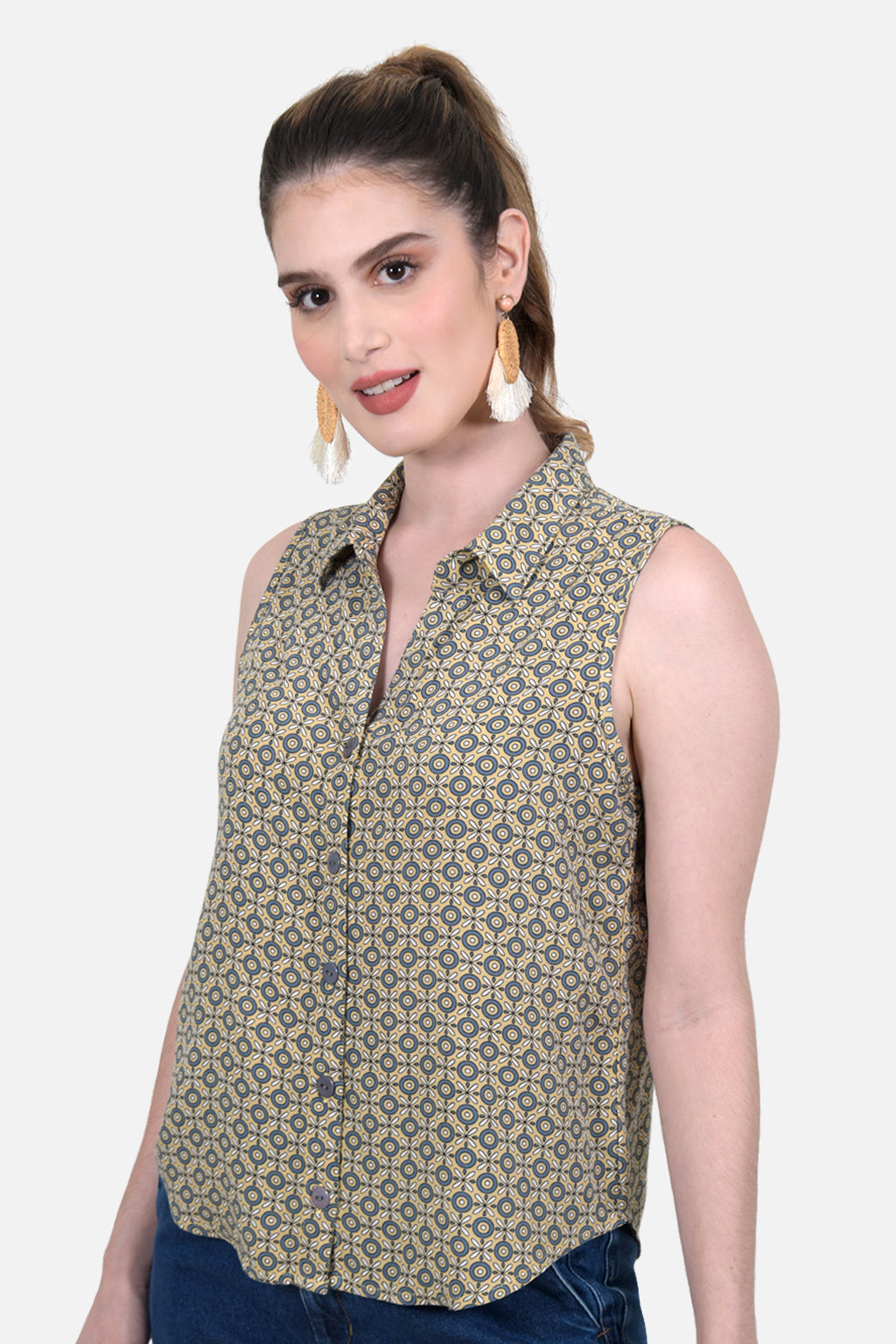 Blusa Erika - Kaki