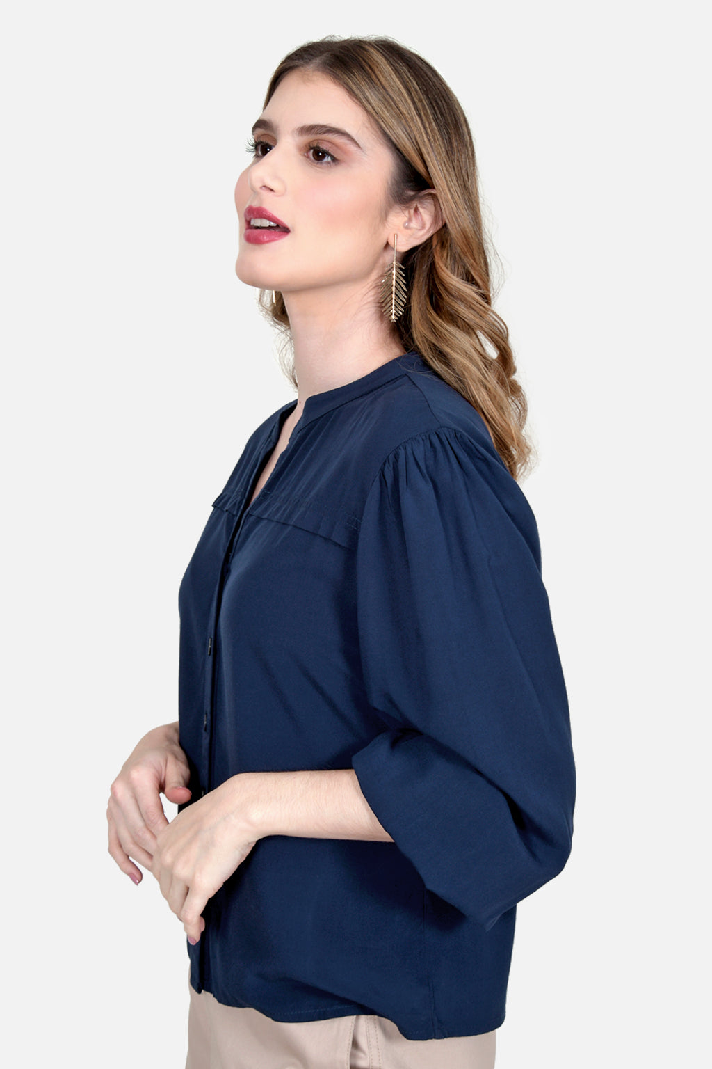 Blusa Maria - Azul Navy