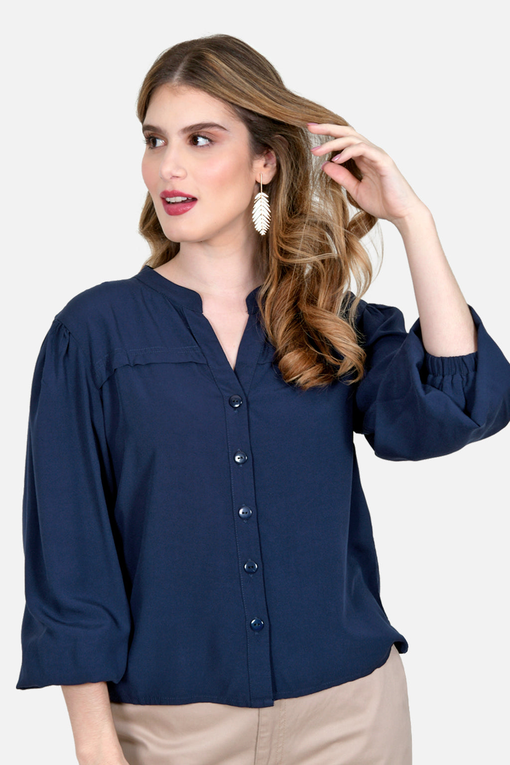 Blusa Maria - Azul Navy