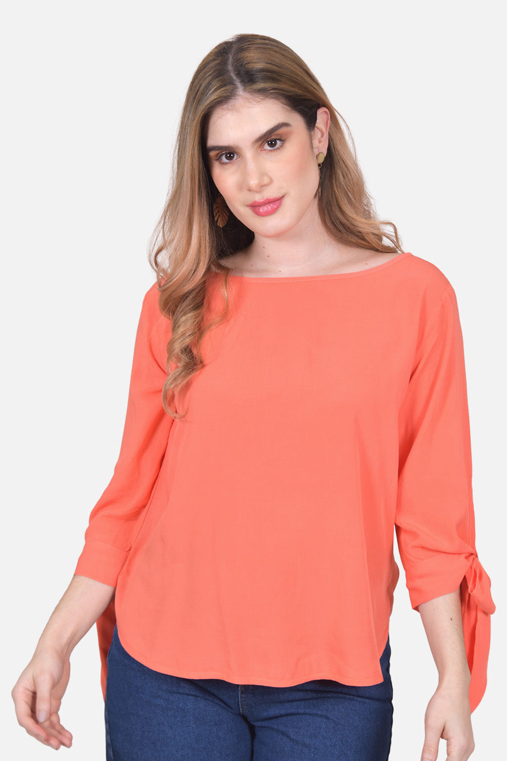 Blusa Luna - Coral